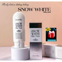 (Mới) Kem Dưỡng Trắng Da Secret Key Snow White Milky 200g