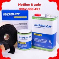 [Mới]- Keo dán ống bảo ôn Superlon (1L/hộp)