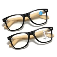 Mới Kính Đọc Sách Gọng Gỗ Tre Chống Ánh Sáng Xanh Phong Cách retro