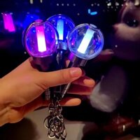Mới Kpop Thần Tượng ENHYPEN Mini Lightstick Móc Khóa Phát Sáng Dính Móc Khóa Cho ENGENE Quà Tặng