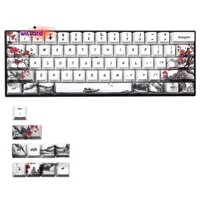 Mới lạ Allover Dye Subbed 71 Key Profile Keycap cho GH60 RK61 ALT61 GK61 GK64 Dz60 Keycaps