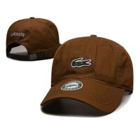 Mới Lacoste Cao Cấp Thương Hiệu Thời Trang Cotton Mũ Bóng Chày Có Thể Điều Chỉnh Mũ Chống Nắng Thường Ngày Cho Nam Nữ B