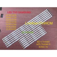 (MỚI) LED TIVI SAMSUNG 48H5500 48J6200 48H6400 48J5500 48H6500 48H6200 48H5000 48H5100 48J5100 MỚI 100% BỘ 6 THANH