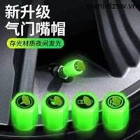 Mới Lốp Xe Điện Xe Dạ Quang Van Nắp Van Xe Máy Lõi Vỏ Dạ Quang Chân Không Lốp