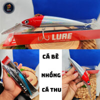 Mồi lure ghềnh biển Megalure 18cm/40gram, Mồi lure cá Nhồng, cá Thu câu cá biển 40GRAM