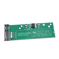 Mới MAC 2010 2011 sang SATA Adapter Card Riser Board Converter cho Macbook AIR 2010-2011 A1369 A1370 A1375 A1377 MC505 12 + 6Pin SSD