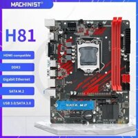 Mới  Machinist main H81M  PRO S1 LGA 1150 M.2 khe cắm hỗ trợ i3 i5 i7/Xeon E3 V3 Bộ vi xử lý DDR3 RAM H81M-PRO S1