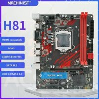 Mới  Machinist main H81M  PRO S1 LGA 1150 M.2 khe cắm hỗ trợ i3 i5 i7/Xeon E3 V3 Bộ vi xử lý DDR3 RAM H81M-PRO S1