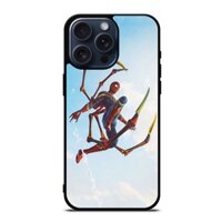 Mới MARVEL SPIDERMAN IRON MODE Thời Trang Phong Cách Mới Tinh Tế Vỏ Điện Thoại Di Động Vỏ Bảo Vệ Cho IPhone 16 Pro Max IPhone 15 Pro Max Vỏ Điện Thoại