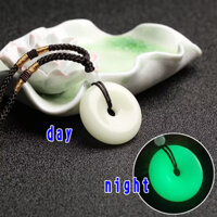 Mới Mặt Dây Chuyền Đá Phát Sáng Ban Đêm An Toàn Cho Nam Và Nữ