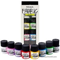 MỚI Màu vẽ vải Mont Marte - Fabric Paint 8 màu 20ml (Hàng Chính Hãng)