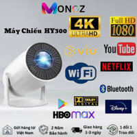[MỚI] Máy chiếu mini HY300 PRO / HY320 / HY300 / HY320 Mini Full HD android 11.0 độ sáng 300 ANSI