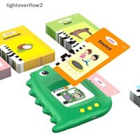 [Mới] Máy thẻ giáo dục sớm khủng long dễ thương Thẻ nói cho trẻ mới biết đi Máy học thẻ Flash có thẻ sách âm thanh tiếng Anh [vn]