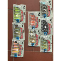 Mồi Mềm Daiwa Bait Junkie MINNOW & GRUB có tẩm tinh mùi siêu