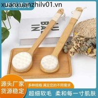 Mới Mềm Tóc Tắm Bàn Chải Lưng Cơ Thể Chà Dụng Cụ Tiện Dụng Chà Tắm Phong Cách Nhật Bản Bàn Chải Tắm Chà Lưng Bàn Chải Tay Dài Móng Vuốt Mèo