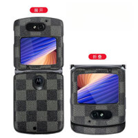 Mới Motorola RAZR trường hợp điện thoại Motorola larazr Lưỡi có thể gập lại màn hình bảo vệ trường hợp da chính hãng bao gồm tất cả 5g Sản phẩm mới