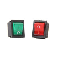 Mới Nam Đỏ Kim Cương Lò Nướng Khí Điện Lò Nướng Công Tắc Đa Năng Phụ Kiện Rocker Switch Rocker Rocker Switch