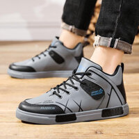 Mới nâng cấp chống trượt chất liệu đế ngoài chất lượng cao Giày da nam thời trang cỡ lớn Giày thể thao nam da Giày thể thao ngoài trời