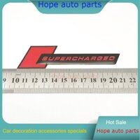 Mới Nâng Cấp Kiểu Dáng Xe 3D Nhôm Biểu Tượng Huy Hiệu Cho SIÊU SẠC Miếng Dán Xe Ô Tô Cho Xe Audi A3 A4 A5 A6 Q3 Q5 Q7 RS s3 S4 S5 S6 S8 Phụ Kiện