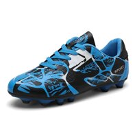 Mới Ngoài Trời Giày HG Trẻ Em/Người Lớn Đá Bóng Nam Chuyên Nghiệp Thoáng Khí Bóng Đá Cleats Mắt Cá Chân Giày 31-43