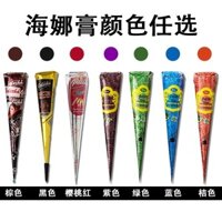 Mọi người khen ngợi GOLECHA Henna Tattoo Kem vẽ tay Bán vĩnh viễn Cây Ấn Độ Chống thấm nước Lâu dài Henna Body Tranh xăm #T250320#