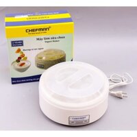 MỚI NHẬP VỀ Máy Làm Sữa Chua Chefman gồm 8 Cốc Thủy Tinh [DAT HÀNG]