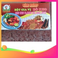 (Mới nhất) [1 HỘP 20 GÓI] BỘT GIA VỊ NẤU BÒ KHO KIM HƯNG - chiết