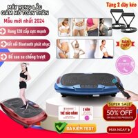 [MỚI NHẤT] Máy rung lắc toàn thân giảm mỡ 120 cấp độ - Máy massage rung tập thể dục giảm cân tại nhà, Máy tập bụng