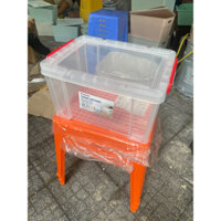 [Mới nhất]  Thùng nhựa vuông 20L.35L.65L.100L trong suốt chắc chắn (41x31x24cm)  5370 ,đang là mẫu bán chạy nhất