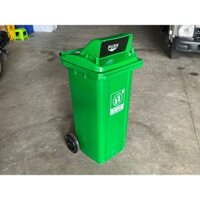 {MỚI NHẤT}Thùng rác 120 lít, Nắp Hở công cộng