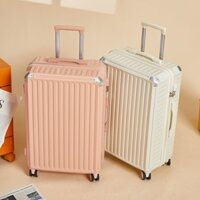 Mới nhỏ tươi vali nữ hộp mật khẩu vali sinh viên nam công suất lớn dây kéo bánh xe đa năng hộp da