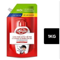 (MỚI) Nước Rửa Tay Lifebuoy Bạc Túi 1kg