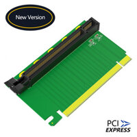 Mới PCIE X16 Đầu nối nam sang nữ PCI Express 16X 3.0 Bộ chuyển đổi ngược PCI-E X16 Thẻ mở rộng Riser 61.8mm cho máy tính để bàn 2U