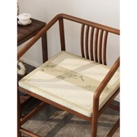 Mới Phong Cách Trung Quốc Gỗ Gụ Sofa Đệm Gỗ Chắc Chắn Bàn Trà Ghế Taishi Vòng Ghế Đệm Chống Trơn Trượt Có Thể Tháo Rời Có Thể Giặt Được