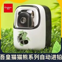 [Mới phong cách Trung Quốc] Gọt bút chì Qi Xin, gọt bút chì quay tay, gọt bút tự động, gọt bút để bàn, gọt bút thủ công N3RE