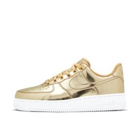 Mới Product_Nike Official_Air Lực 1 AF1 Thấp SP Kim Loại Lỏng Bạc/Vàng/Hoa Hồng Goldmen/Nữ GS Thường Ngày giày Đế Mềm Thời Trang CQ6566-001-700-900