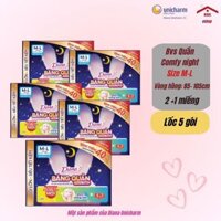 [MỚI RA MẮT] Diana Băng Quần Comfy Night size M-L 2 miếng/gói