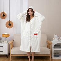 Mới san hô lông cừu nhà sản xuất khăn tắm phù hợp với áo choàng tắm người lớn mũ sấy tóc mũ tắm người lớn hộ gia đình khăn mặt