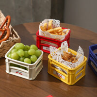 Mới Sáng Tạo Gốm Ăn Nhẹ Bát Khách Nhà Bát Trái Cây Thực Phẩm Phục Vụ Món Ăn Bát Trái Cây Bắp Rang Hộp Đựng Bát