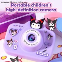 Mới Sanrio Hoạt Hình Máy Ảnh Kỹ Thuật Số Cho Trẻ Em Đồ Chơi Trẻ Em 32G Thẻ Nhớ Mini DV Cho Quà Tặng Sinh Nhật Kuromi Hello Kitty Giai Điệu Của Tôi SKY