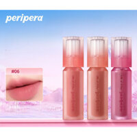 Mới Son bóng PERIPERA Mousse Soft Mist, son lì mượt mà, lâu trôi, màu sắc nhung mát và ấm.