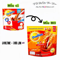 MỚI - Sữa Bột Ovaltine Gold Ca Cao & Lúa Mạch Thái Lan - Đậm Vị Ca Cao Ít Ngọt [ Túi 17 Gói x 30 g ]