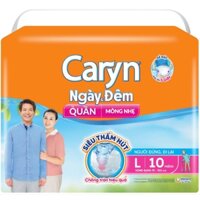 [Mới ]Tã bỉm quần người già Caryn ngày và đêm siêu thấm hút m10/L10/M18/L18 người già ốm mẹ sau sinh