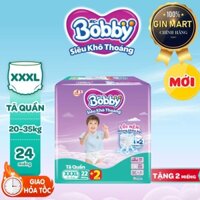 [MỚI] Tã quần Unidry/ Bobby XXXL22 cho bé 20-35kg