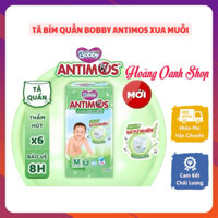 [MỚI] Tã Quần Xua Muỗi Bobby Antimos – Hàng rào Sả tự nhiên Bye Muỗi 8H - M52/L50+2/XL48+4/XXL46+6 - Bobby Tã xua muỗi