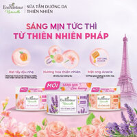[Mới] Tẩy tế bào chết thiên nhiên dưỡng sáng da Enchanteur Naturelle Lavender/Iris/Rose 250g