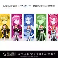 Mới The Quintuplets Karaoke Limited Acrylic Đứng - Ichika Nino Miku Yotsuba Itsuki HD Màn Hình Hiển Thị Bàn