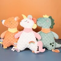 Mới Thú Nhồi Bông Hình Chú Cáo Đáng Yêu Cho Bé 0-3 Tuổi