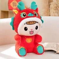 Mới Thú Nhồi Bông Hình Con Rồng Phong Cách Trung Hoa 2024