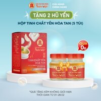 [Mới] Tinh Chất Yến Hòa Tan Yến Thiên Việt 15gram (Hộp 5 túi x 3gr) bổ sung dinh dưỡng bồi bổ sức khỏe